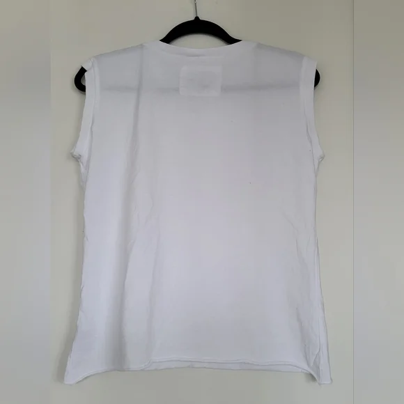 NWOT Frank&Eileen Aiden White Muscle Tee - Picture 3 of 8
